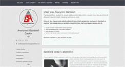 Desktop Screenshot of anonymnigambleri.cz