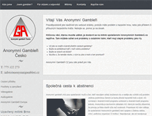 Tablet Screenshot of anonymnigambleri.cz